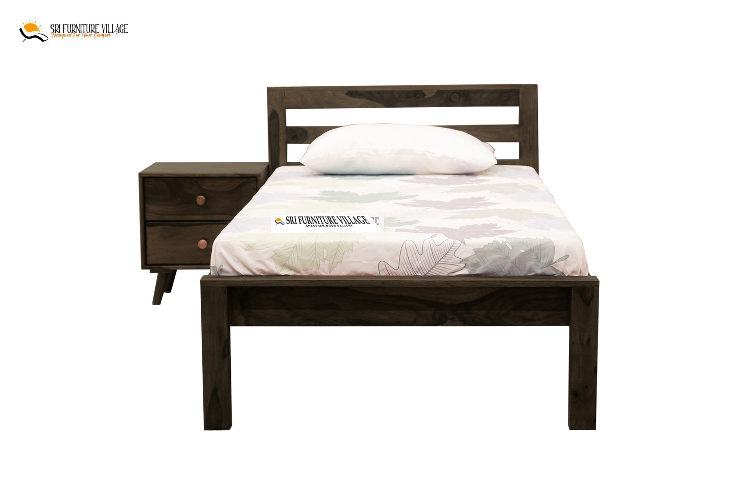 Stone / Single Size Bed