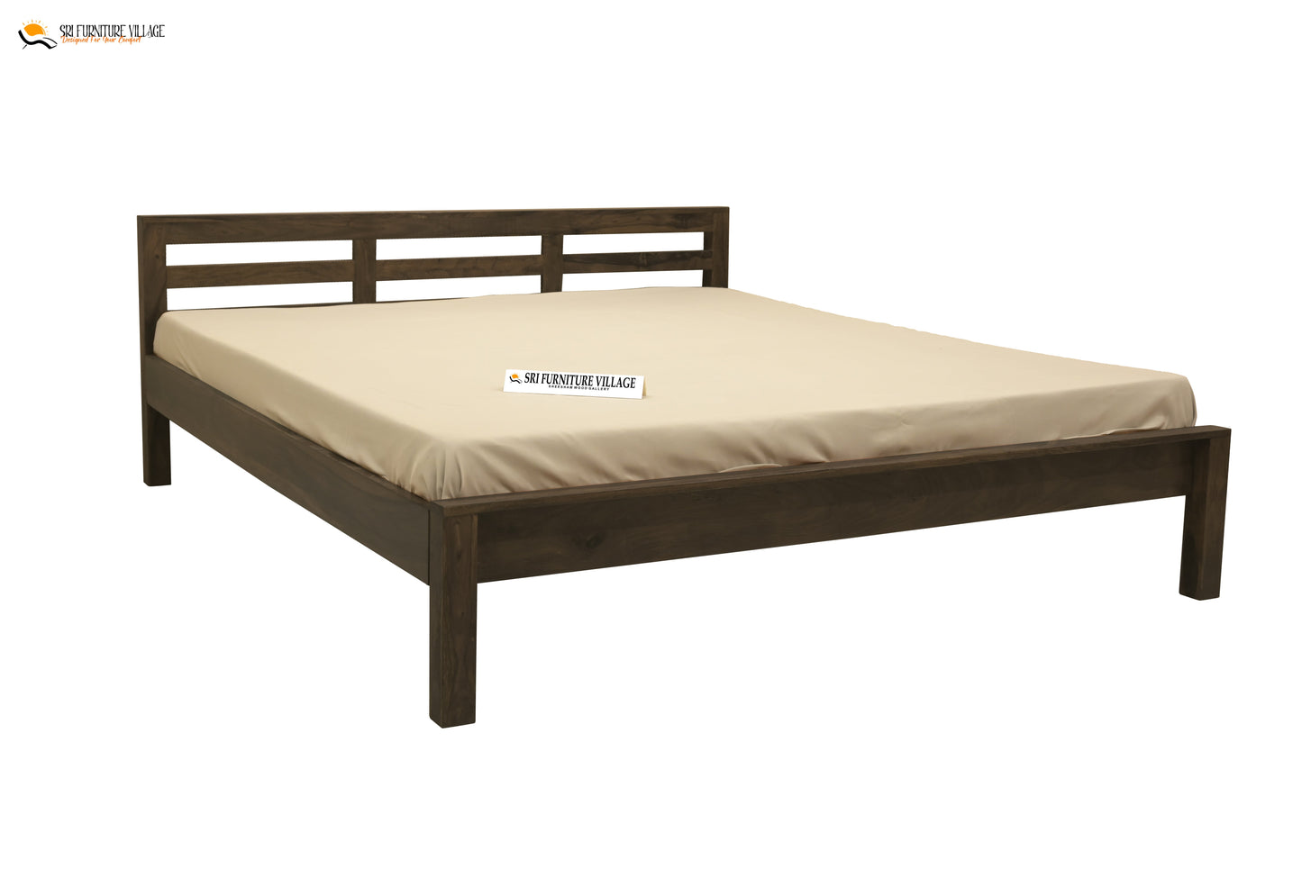 Stone / King Size Bed