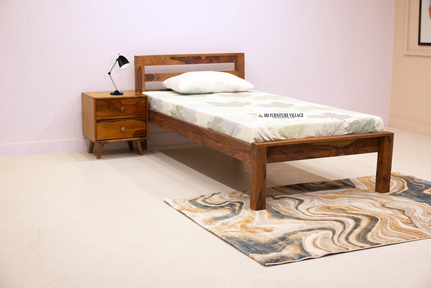 Natural / Single Size Bed