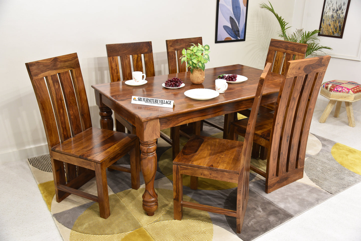 Natural / 6 Seater Dining 