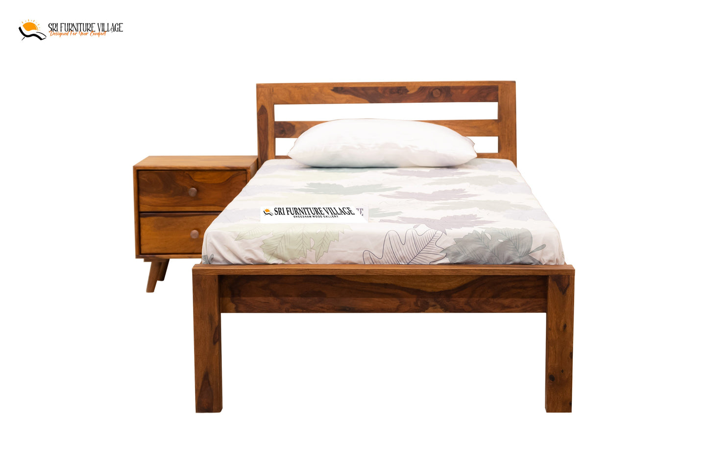 Natural / Single Size Bed 