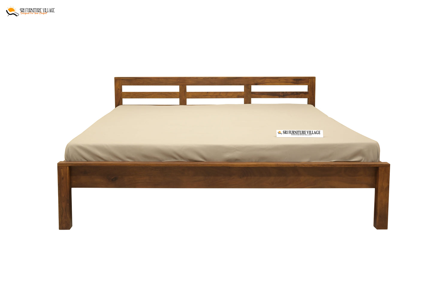 Natural / King Size Bed 