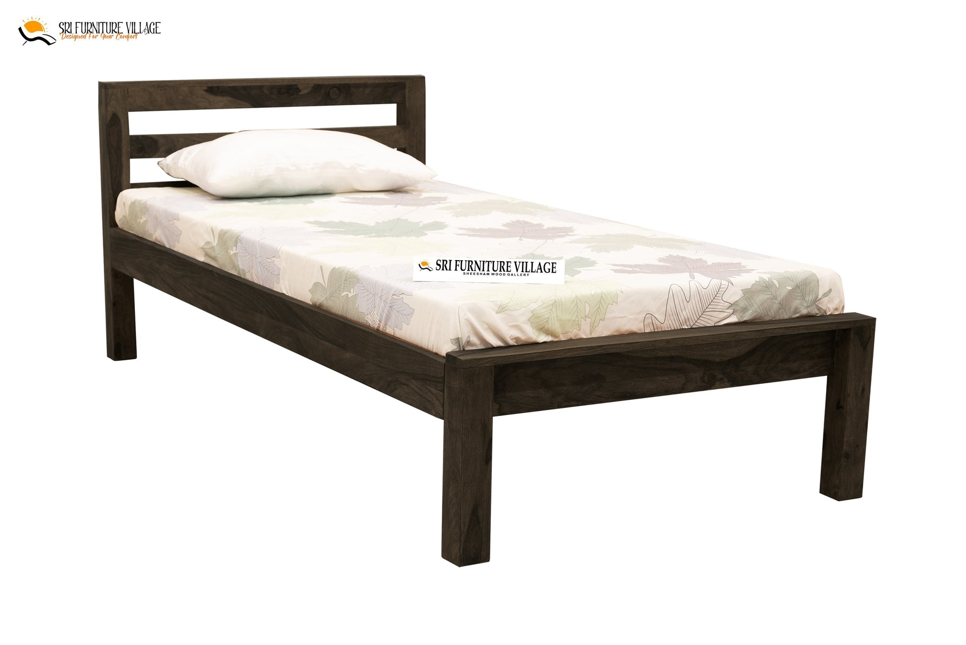 Stone / Single Size Bed 