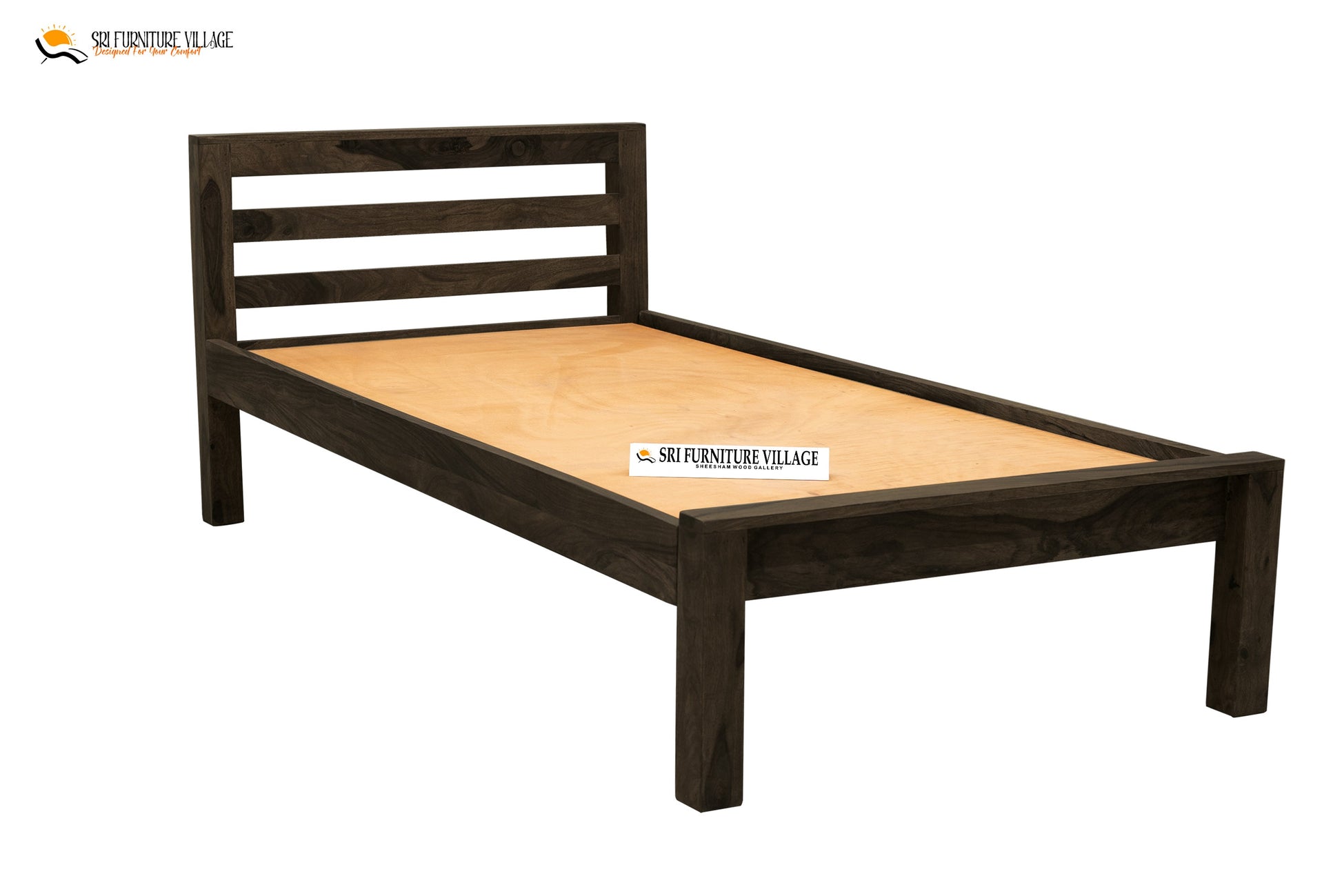 Stone / Single Size Bed 