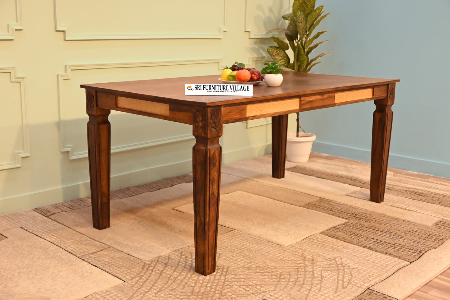 Natural / 6 Seater Dining Table Only