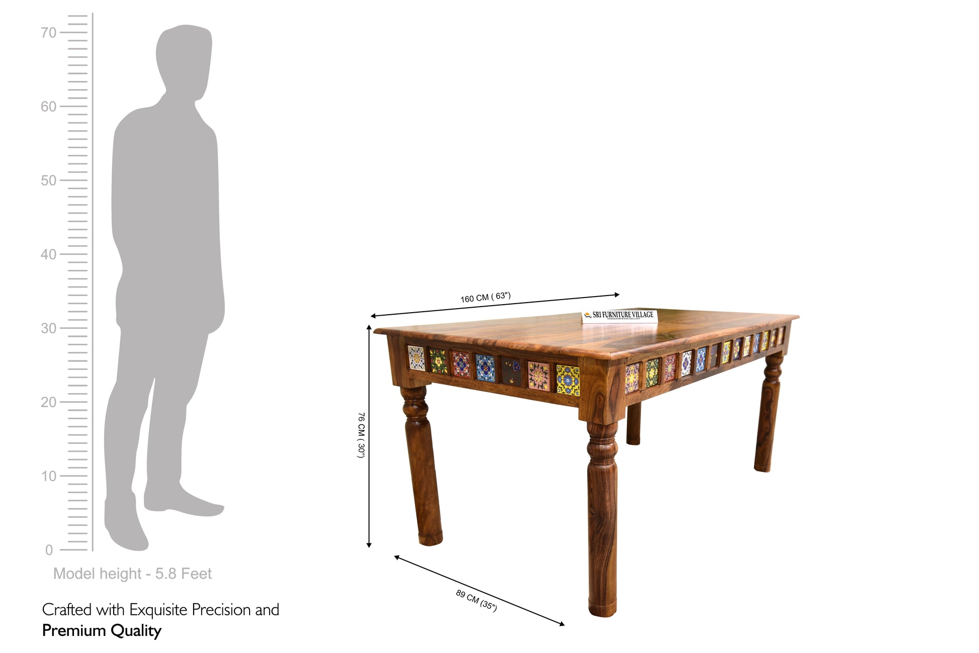 Natural / 6 Seater Dining 