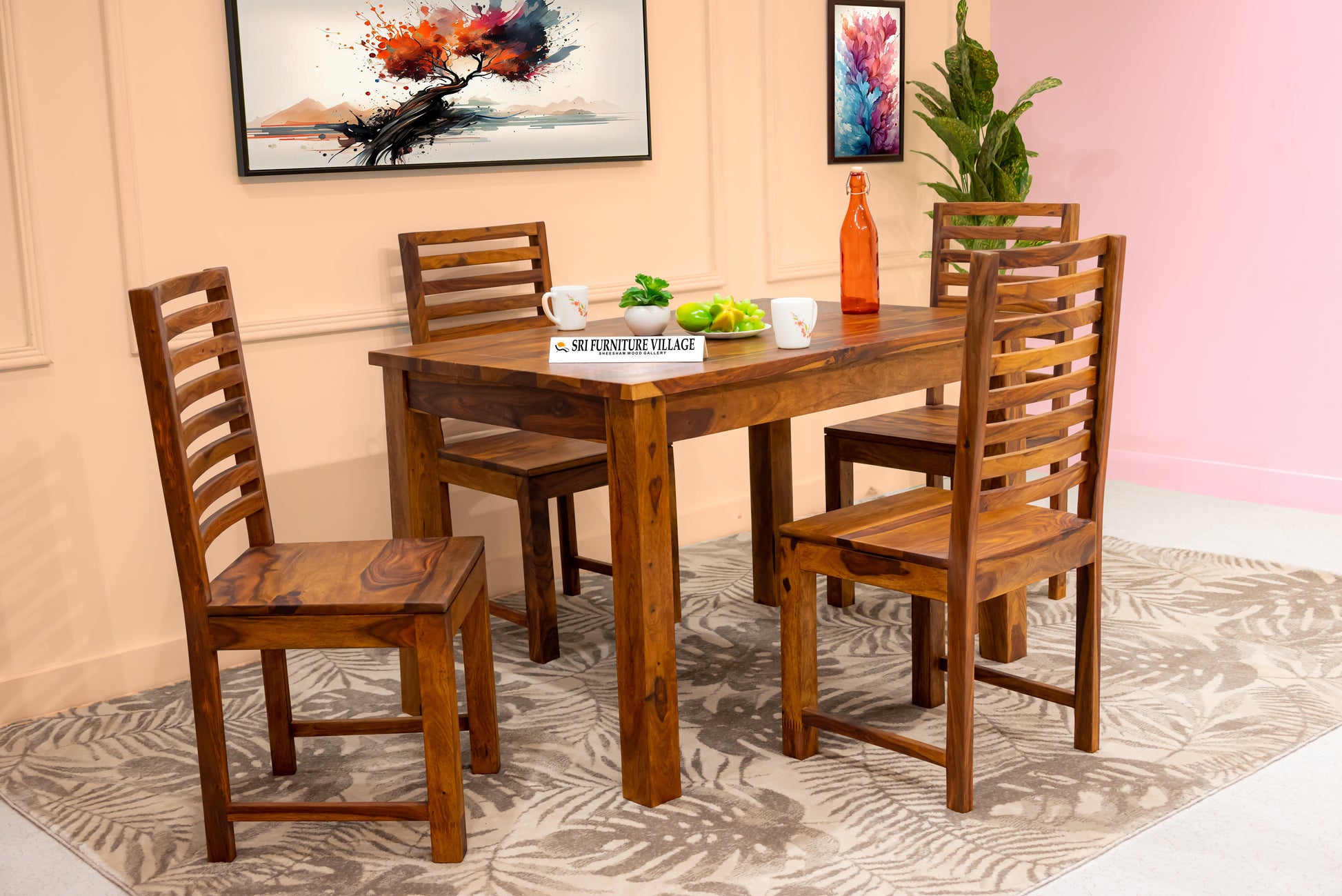 Natural / 4 Seater Dining