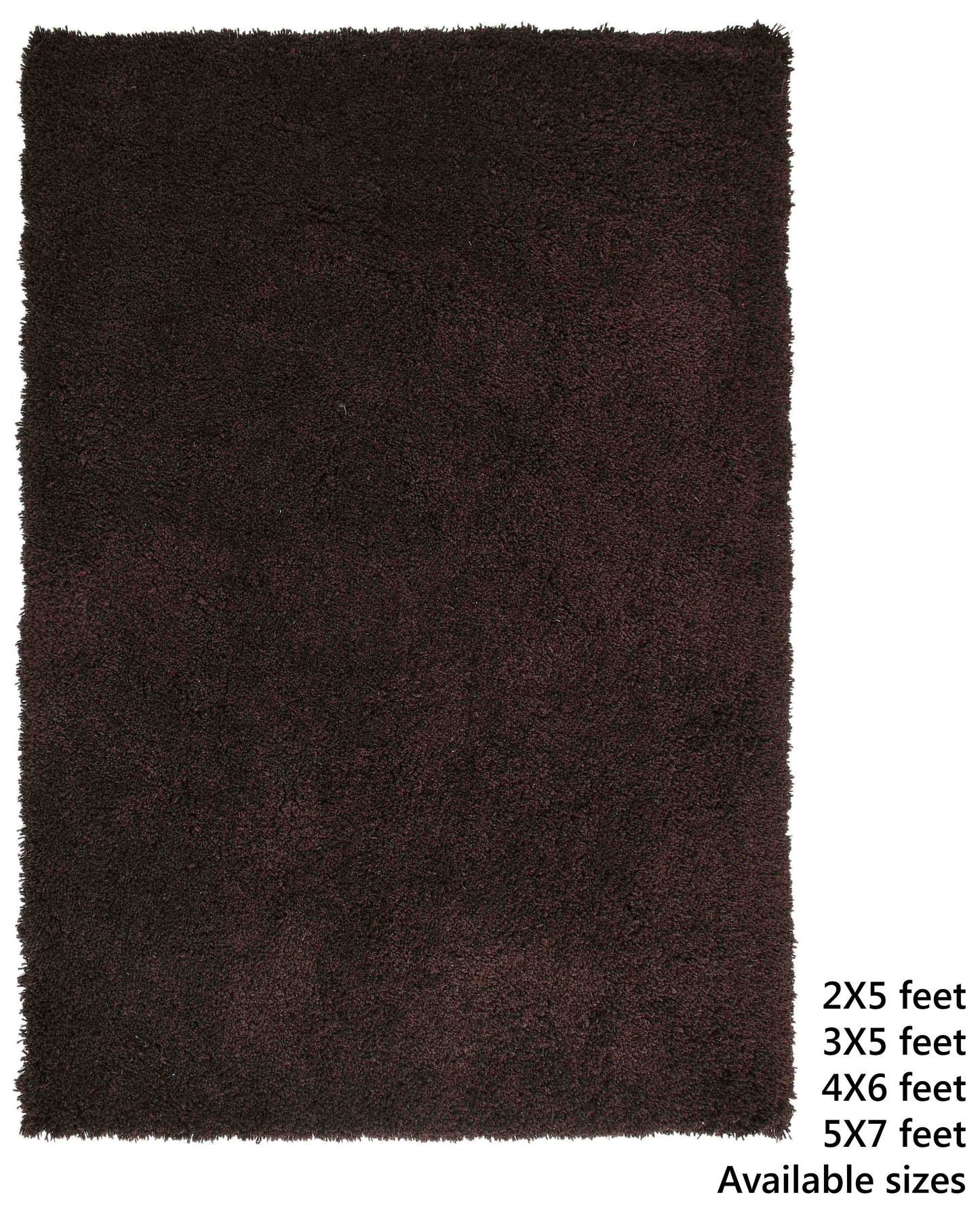 Presto Brown Solid Soft Feel Anti-Skid Carpet - ICAS02