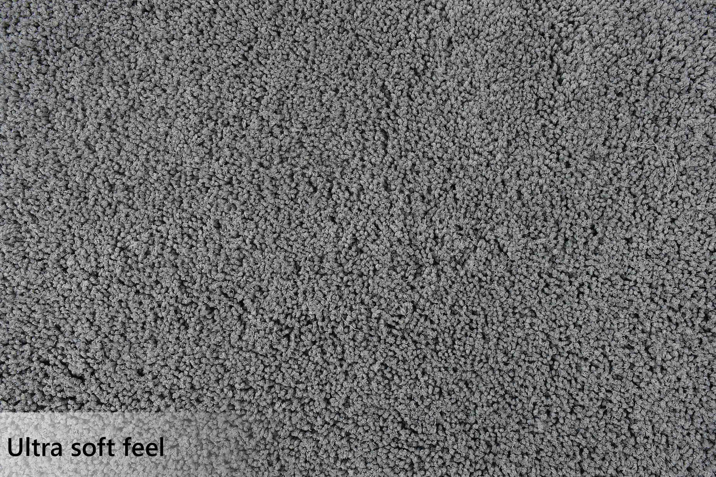 Presto Silver Solid Soft Feel Anti-Skid Carpet - ICAS07