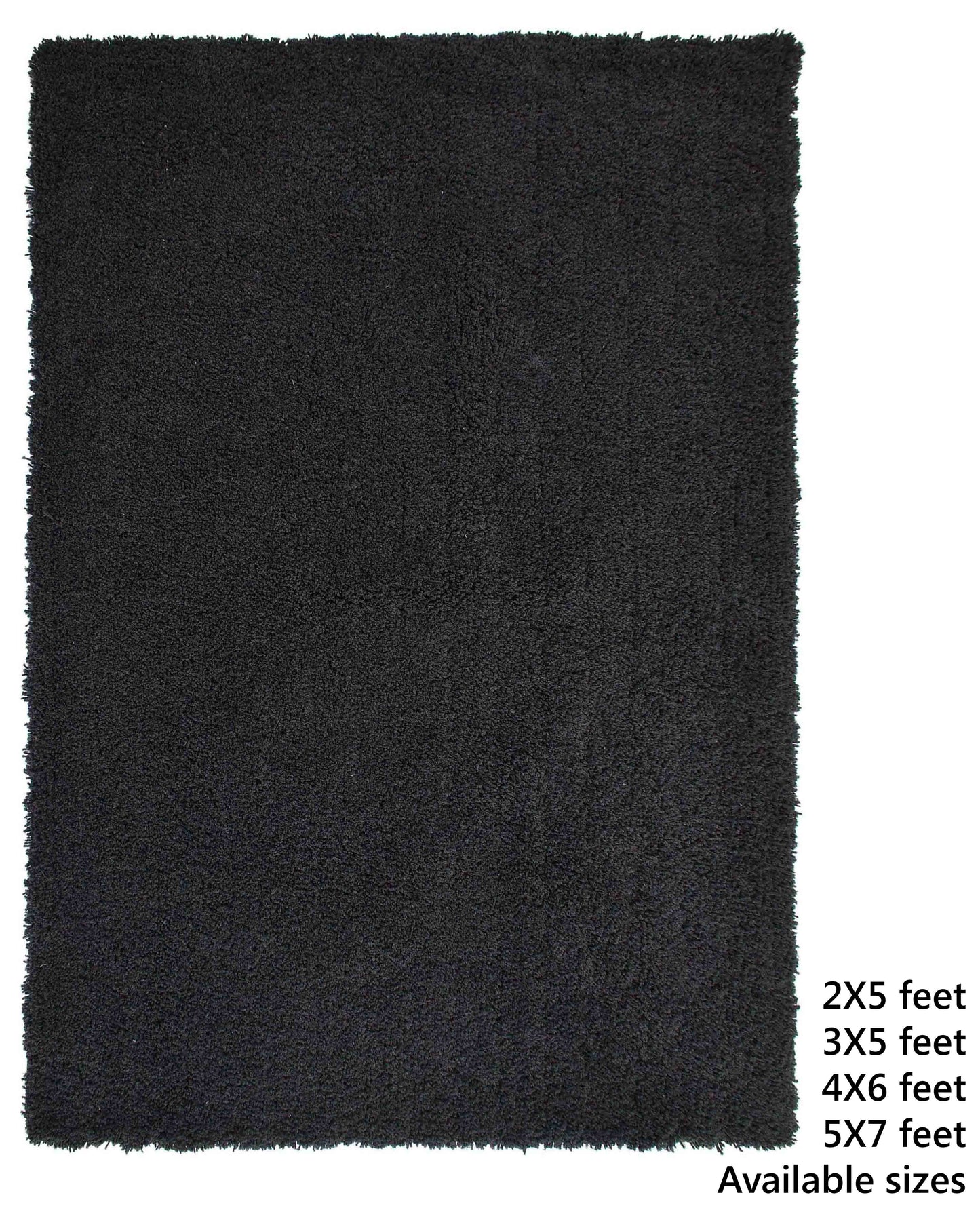 Presto Grey Solid Soft Feel Anti-Skid Carpet - ICAS10