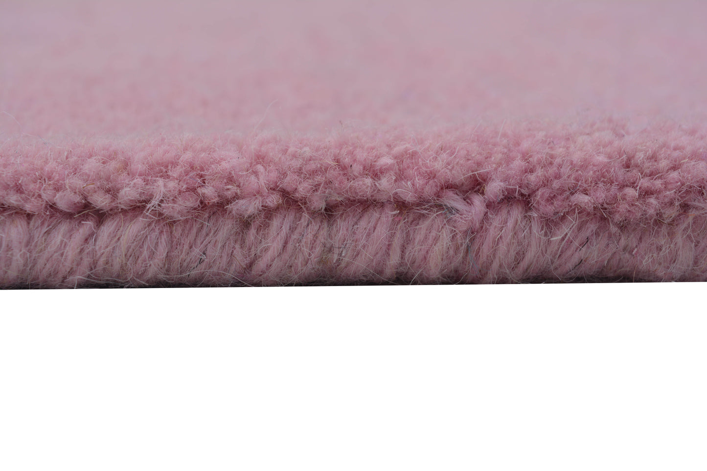 Pink Hand Tufted Wool Carpet  - ICHT1174