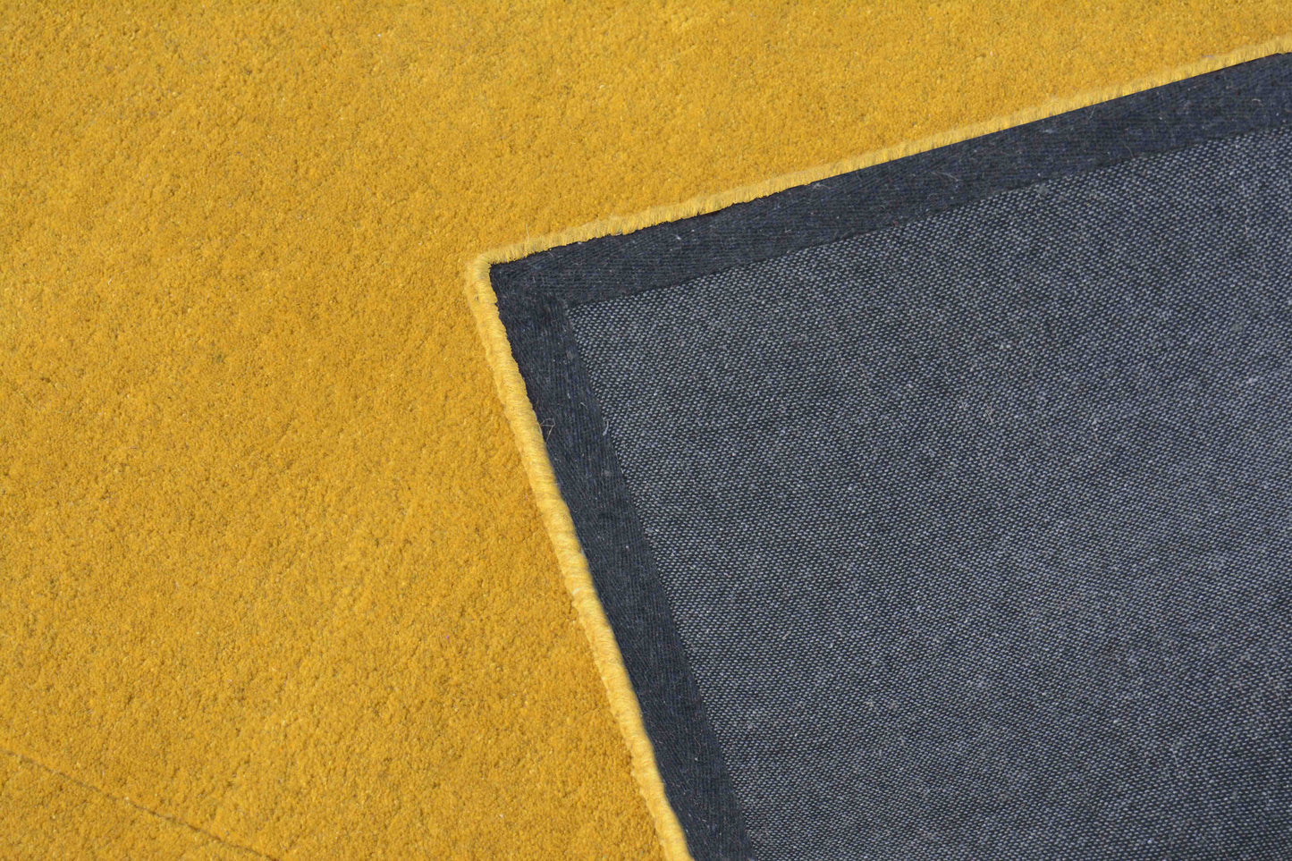 Yellow Hand Tufted Wool Carpet  - ICHT1175