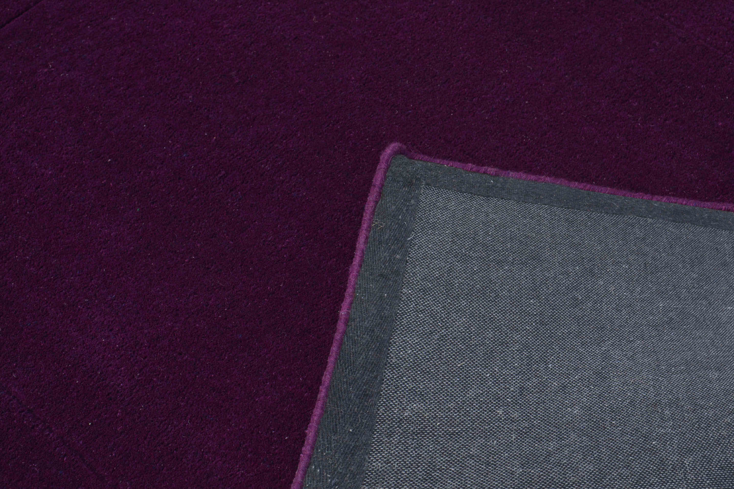 Purple Hand Tufted Wool Carpet  - ICHT1177