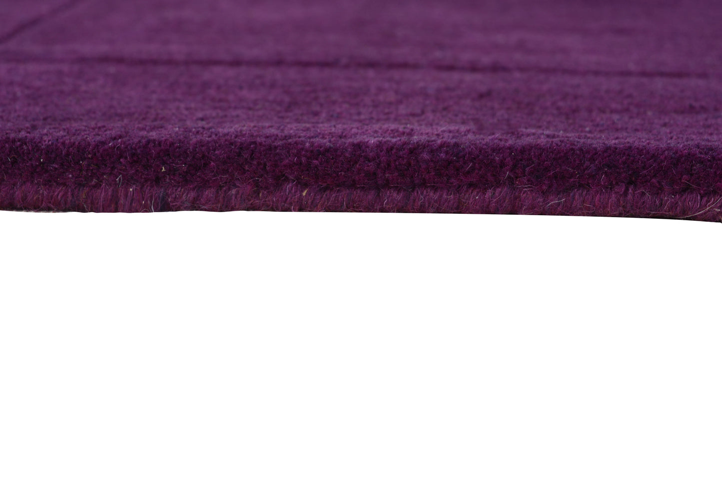 Purple Hand Tufted Wool Carpet  - ICHT1177