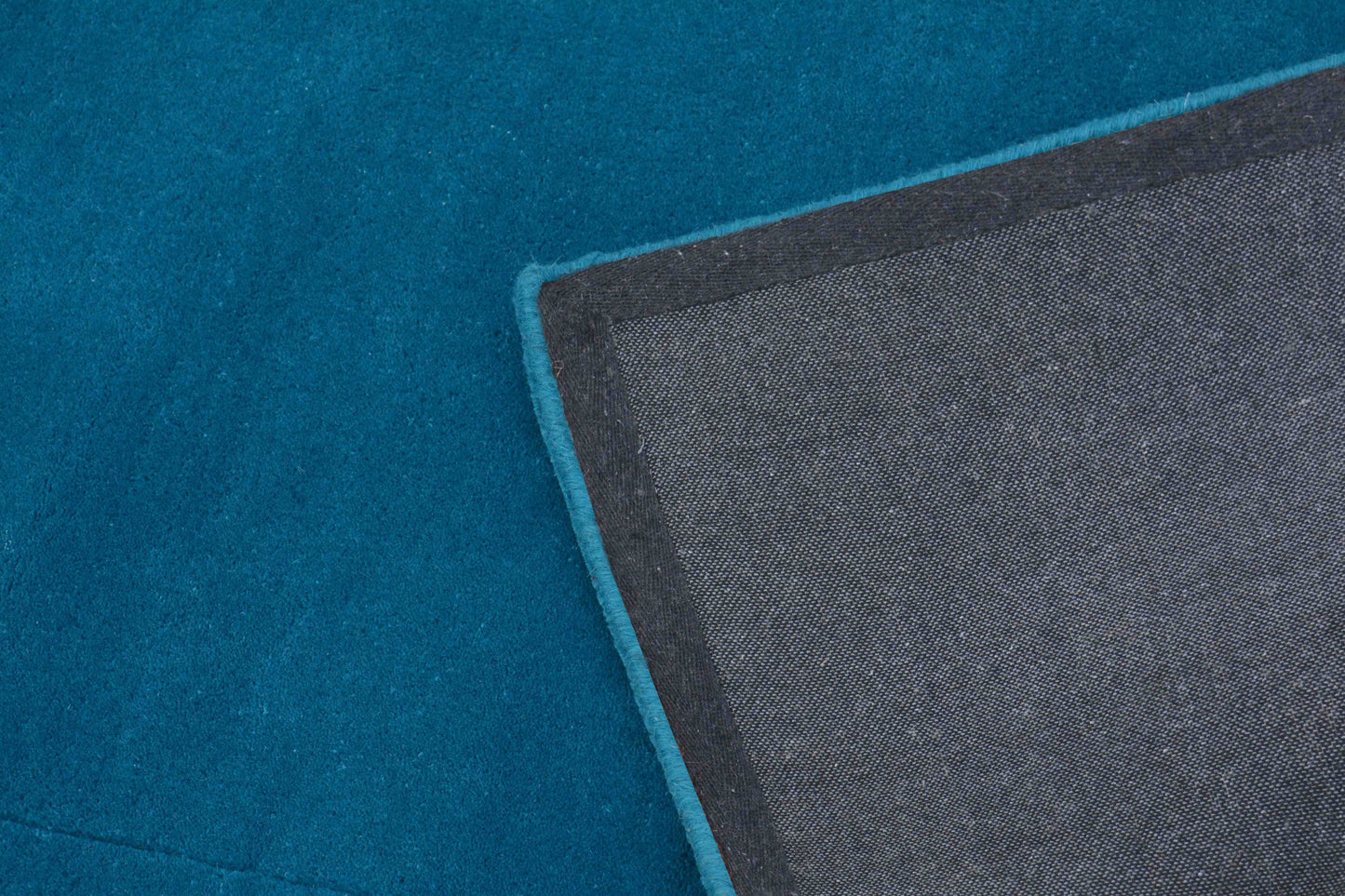 Blue Hand Tufted Wool Carpet  - ICHT1179