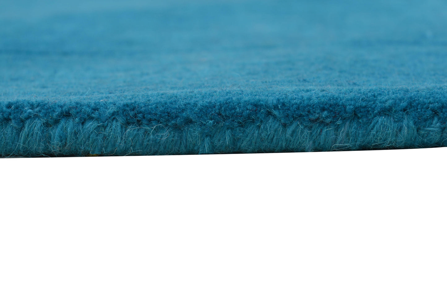 Blue Hand Tufted Wool Carpet  - ICHT1179